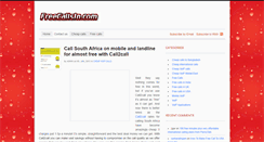 Desktop Screenshot of freecallsin.com